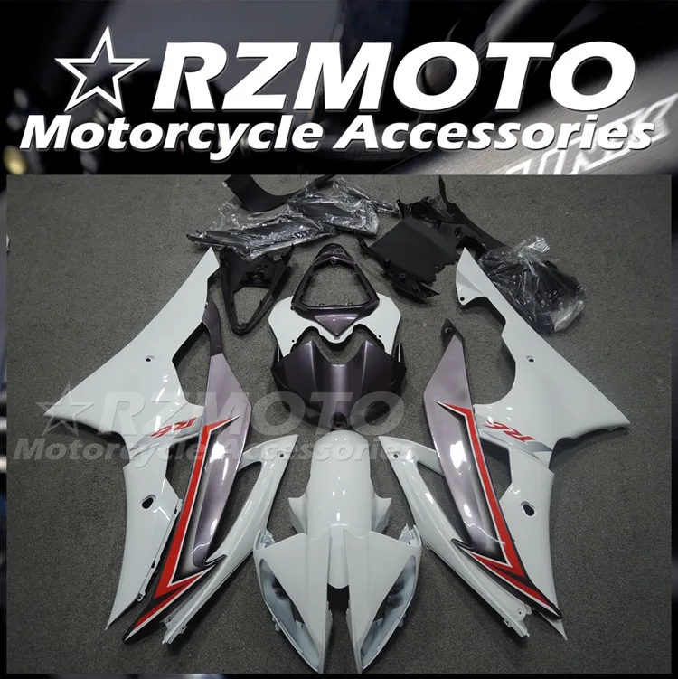 

New ABS Fairings Kit Fit For YAMAHA YZF- R6 08 - 16 2008 2009 2010 2011 2012 2013 2014 2015 2016 Bodywork Set Cool White