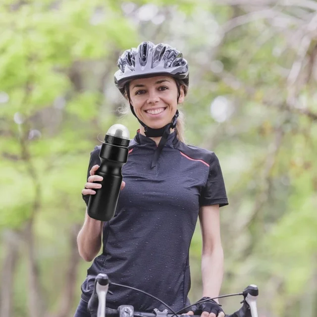 Bicycle Water Bottle 650ML Outdoor Sport Fitness Running Cycling Warm-keeping Bike Kettle Drink Bottle Cycling Equipment 4