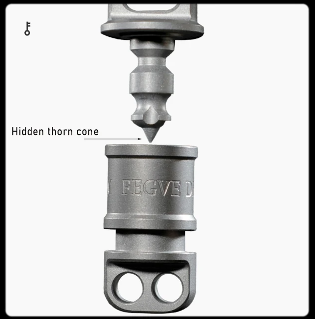 Portachiavi A Sgancio Rapido, Catena Separata, Clip Staccabile - Foto 7