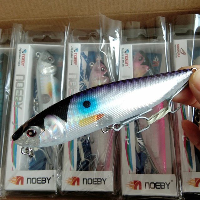 NOEBY 115mm 25.5g Pencil Topwater Fishing Lure Wobbler Bass Lures