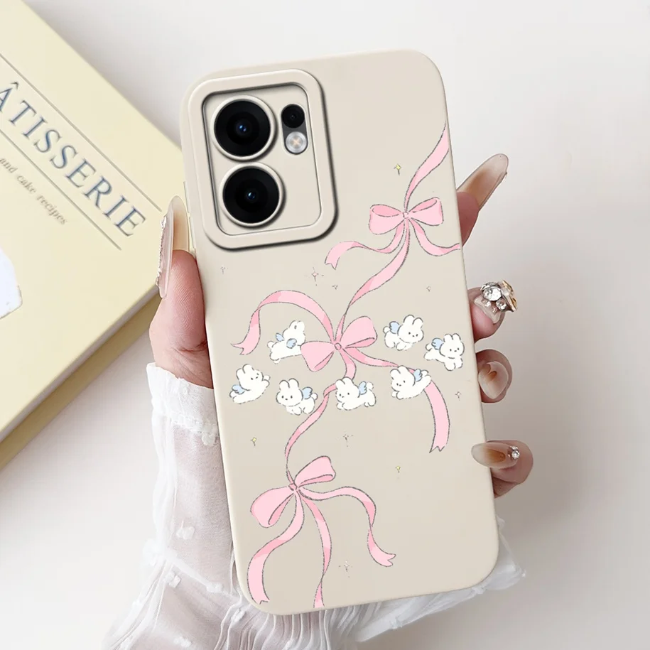 Fashion Bowknot Sunset Soft Silicone Phone Case Cover