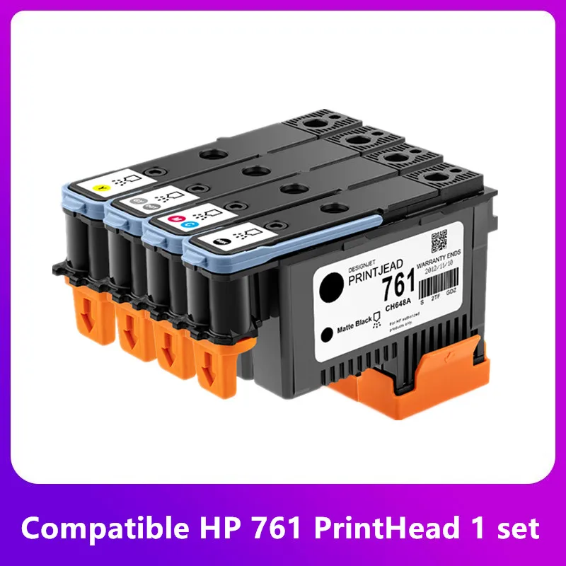 Compatível 761 Ch645a Ch646a Ch647a Ch648a Cabeça de Impressão Compatível 761 da Cabeça de Impressão para Hp761 Designjet T7100 T7200 Impressoras