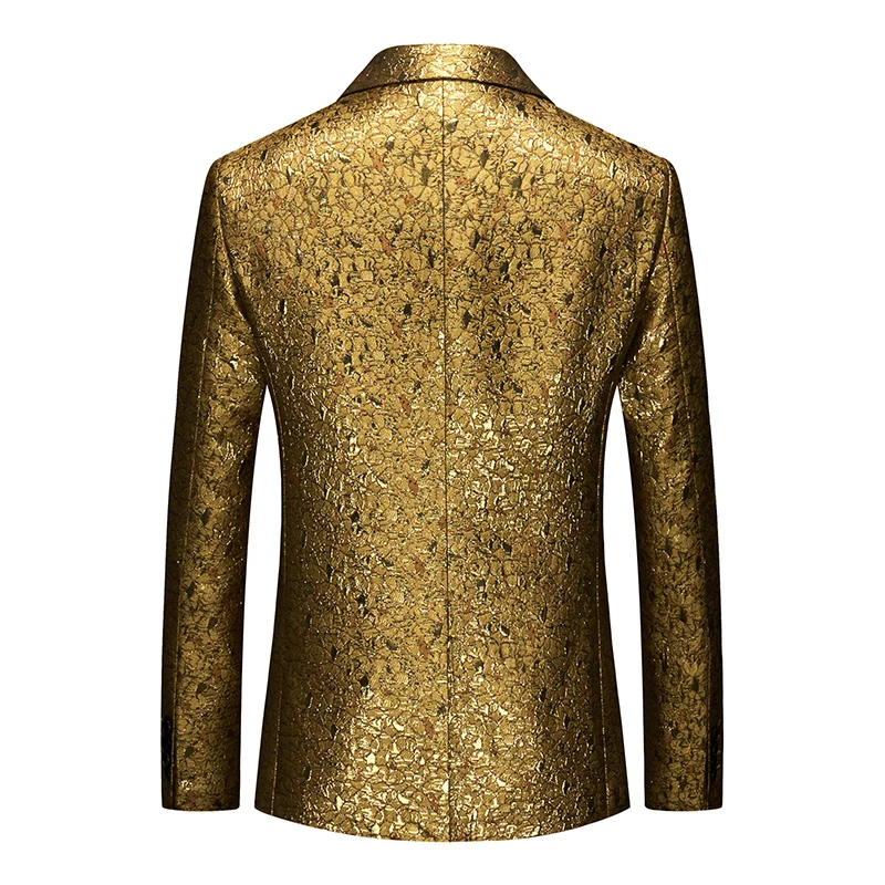 Men's business casual suit coat Blazer wedding fashion host party social suit large M-6XL