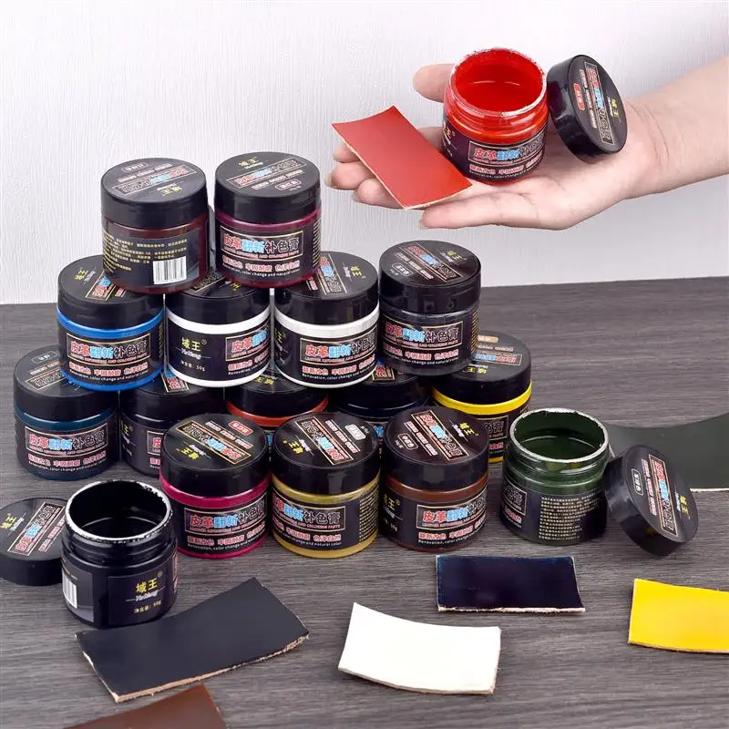 Leather Coloring Pigment Dye Liquid for Repair and Refurbishing