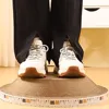 L Size Cat Toys Pet Bed Scratching Board Corrugated Cardboard Bowl Pad Cats Scratcher Toy Oval Grinding Claw Toy Cat Accessories 6