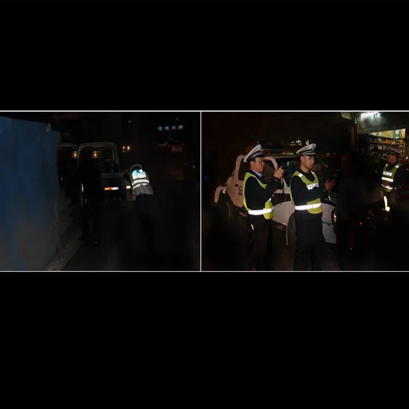 Heavy-Duty Neon Safety Vest Waterproof Reflective Gear for Outdoor/Roadwork/Extreme Weather