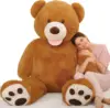 MaoGoLan Giant Teddy Bear 6 Feet Tall, Valentines Big Teddy Bear Stuffed Animal, Adorable Human Size Teddy Bear Plush For Lover 1 MaoGoLan Giant Teddy Bear 6 Feet Tall, Valentines Big Teddy Bear Stuffed Animal, Adorable Human Size Teddy Bear Plush For Lover 1