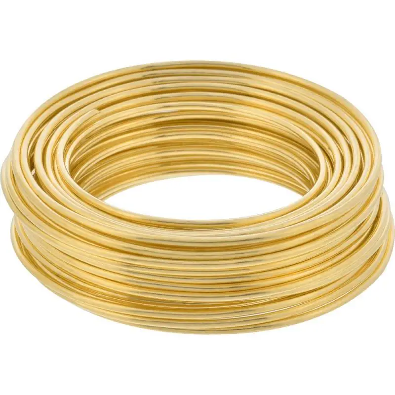 Versatile Solid Brass Wire - Multiple Thickness Options