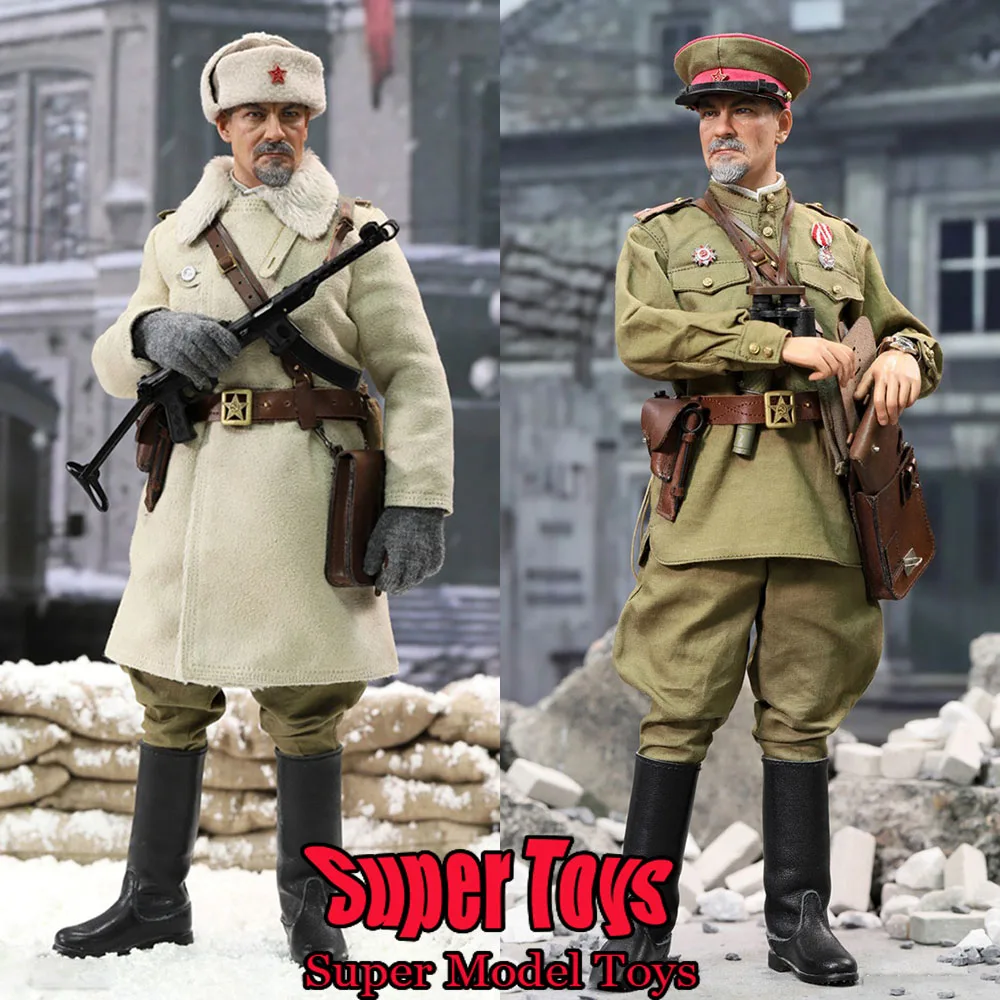 

DID R80173 1/6 Scale Male Soldier Soviet Infantry Lieutenant Victor Rezenov Full Set 12-inch Action Figure Model Collection