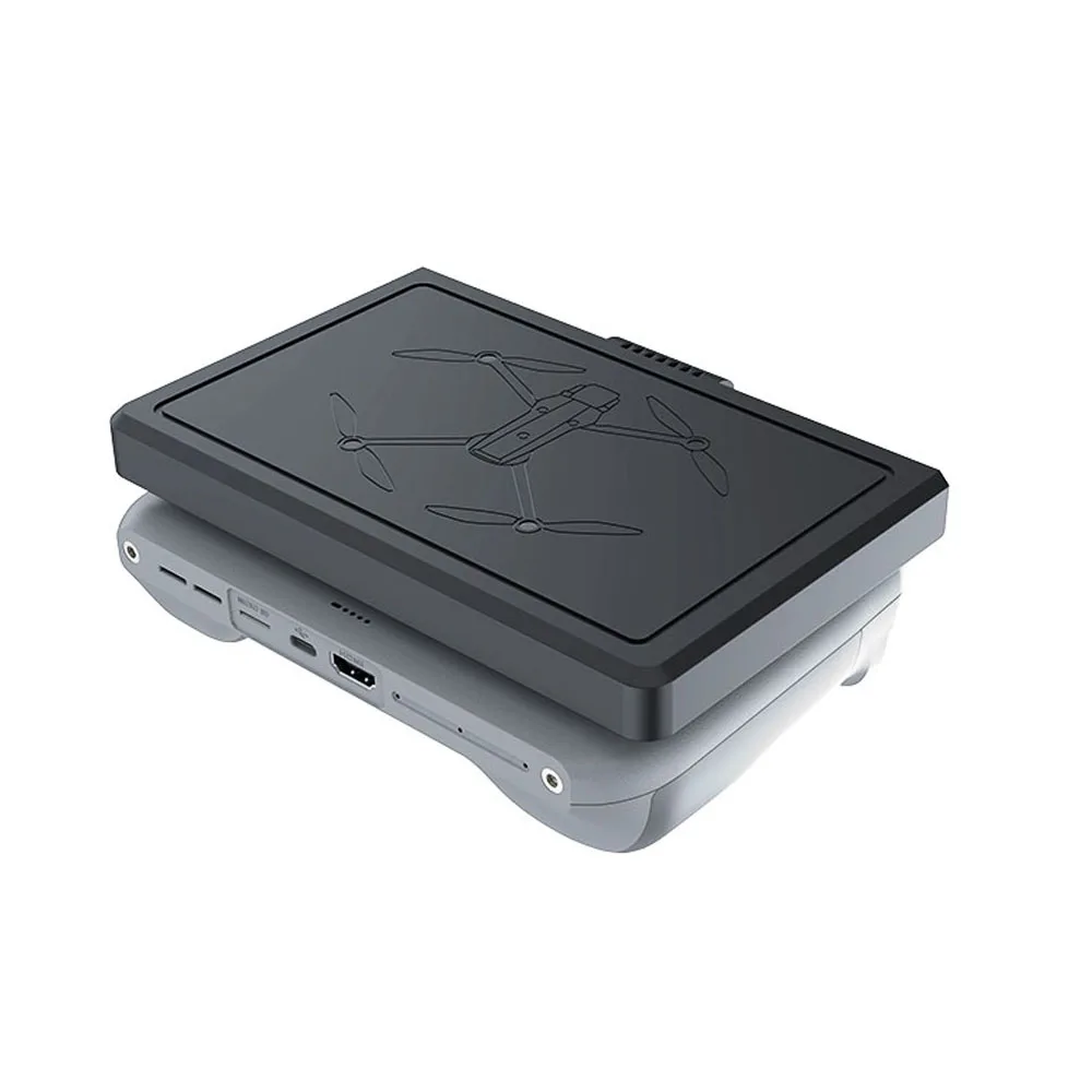 Pare-soleil pour DJI Mavic 4 Pro RC Pro 2 en utilisation extérieure, réduisant les reflets sur l'écran.