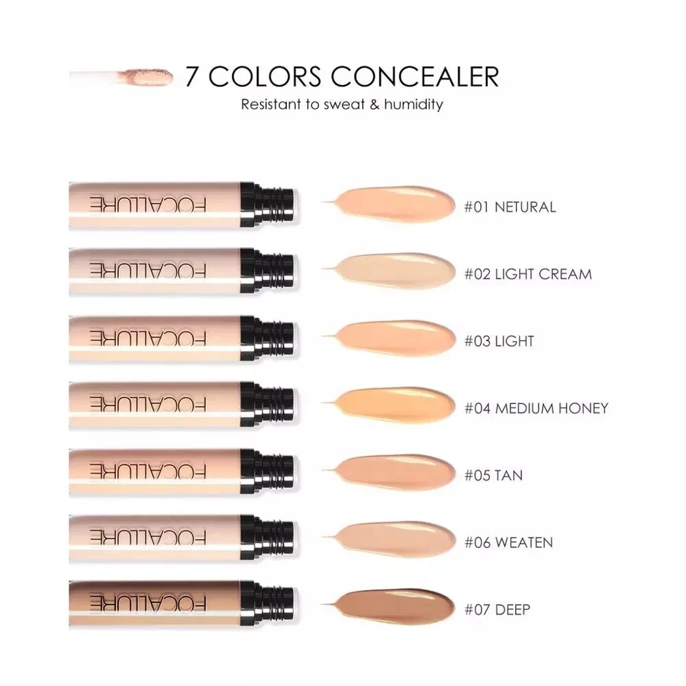 FOCALLURE Makeup Liquid Concealer Full Coverage Eye Base Concealer Oil-Control Waterproof Make Up Cosmetic Concealer — view 4