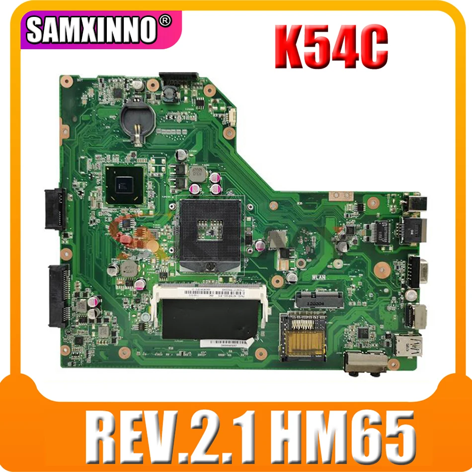 100% рабочая Материнская плата asus X54C K54Ly K54hR K54C REV.2.1 HM65 rPGA989 DDR3 intel протестирована ОК |