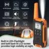 2PCS Baofeng F22 Walkie Talkie Portable Mini Communication Radio Profesional PMR446 /FRS Talkie Walkies Transceiver Radio 2