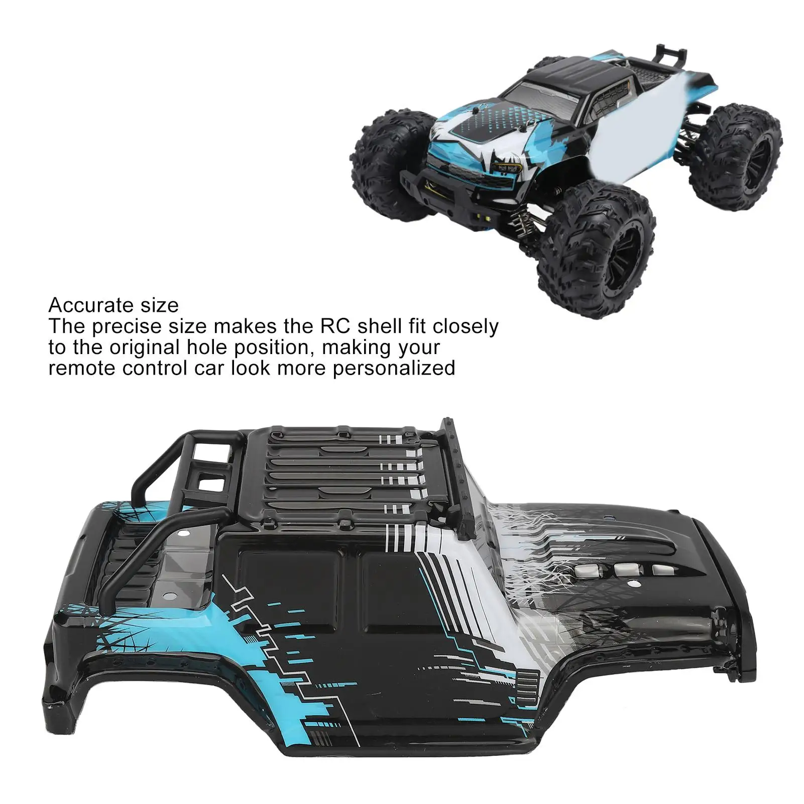 For SCY 16103PRO RC Car Body Shell Frame Cover Accurate Size, Exquisite Print, Eco Friendly