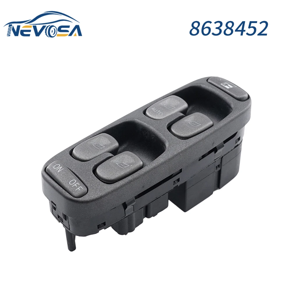 

Evosa 8638452 для Volvo V70 S70 XC70 1998 1999 2000 аксессуары для грузовиков 9472276 Автомобильный Электрический переключатель управления окном