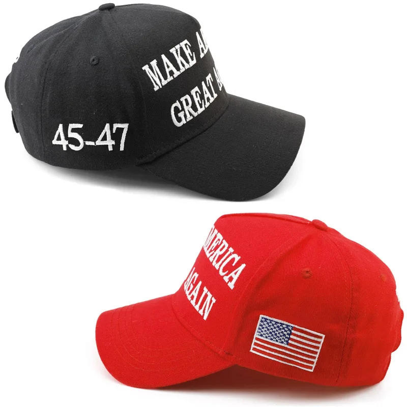 Baseball cap Donald Trump Flag Trucker Hat Take America Back MAGA USA embroidery adjustable adult sun hat