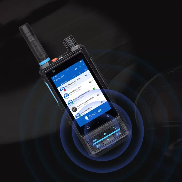 CAMORO S200 2G/3G/4G 젤로 포크 워키토키 양방향 라디오 듀얼 SIM 카드 장거리 워키토키