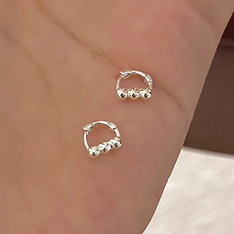 Clip Earrings Love Heart Earrings Love Ear Clip Korean Style Light Luxury Minority Female Online Influencer Same Style Earrings CommuterinsHeart-Shaped