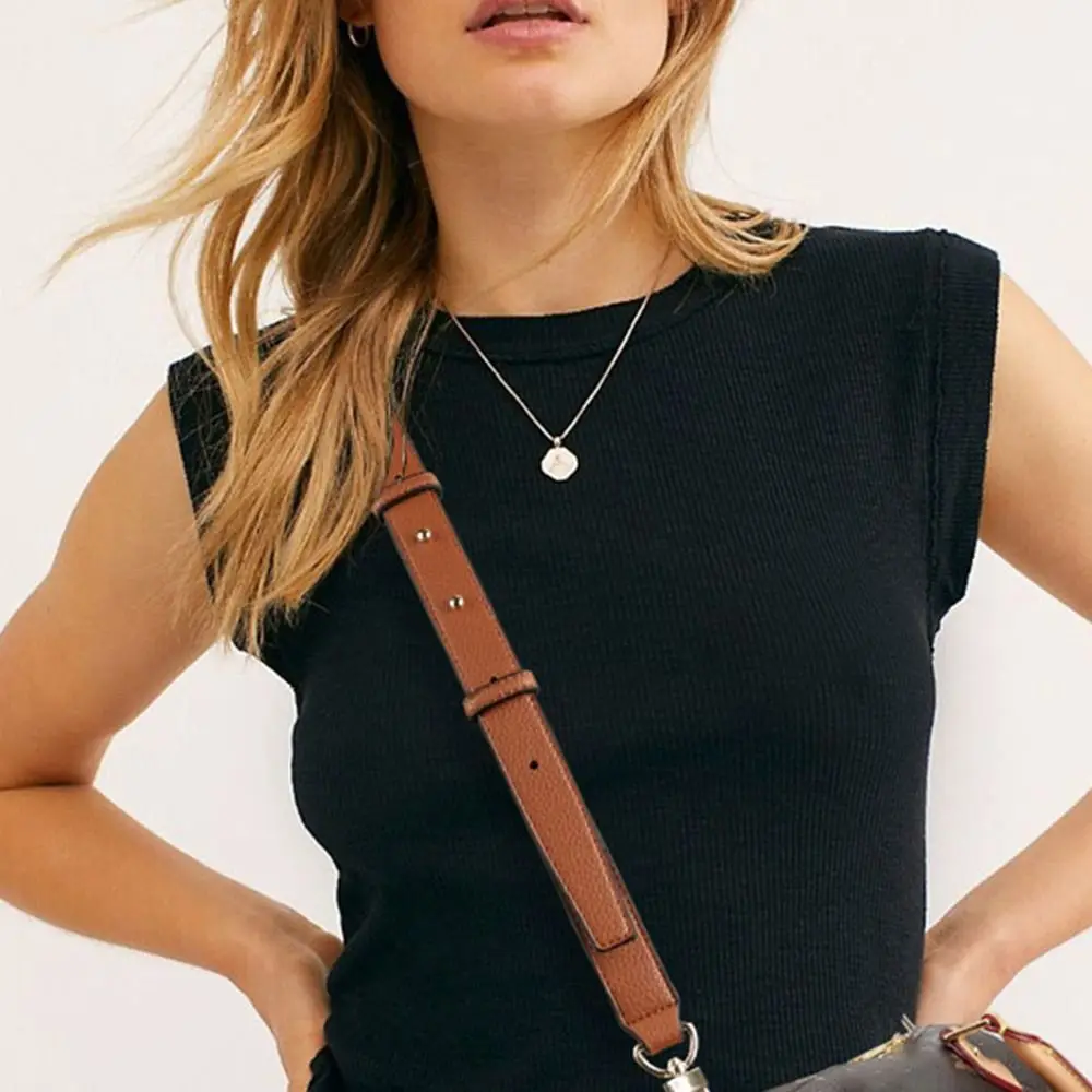 High-quality Genuine Leather Handbag Strap Shoulder Crossbody Bag Strap Modifications Wide Shoulder Strap Replacement Strap