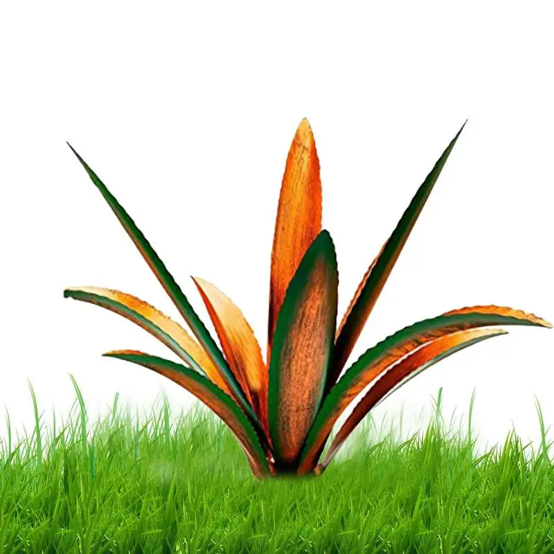 

Tequila Rustic Sculpture DIY Metal Agave Garden Yard Art Great Accent For Garden Yard Pond Deck And Lawn