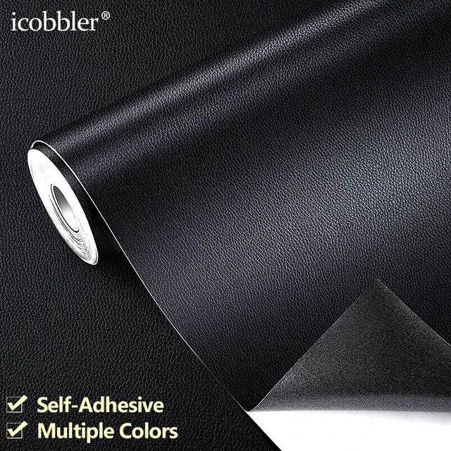 Leather Tape Repair Patch Self Adhesive Sticker Patch, Faux Leather for  Furniture Car Seat Upholstery Waterproof, Black Brown - AliExpress