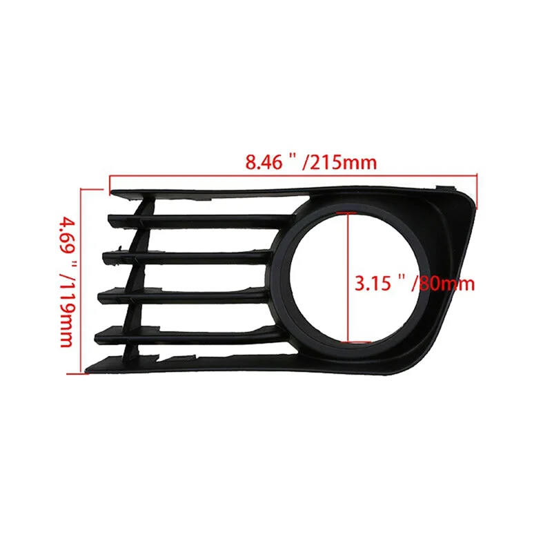 ABZV-53113-47030 53112-47030 Front Bumper Fog Lamp Bezel Fog Lamp Grille Automotive for Toyota Prius 2004-2009