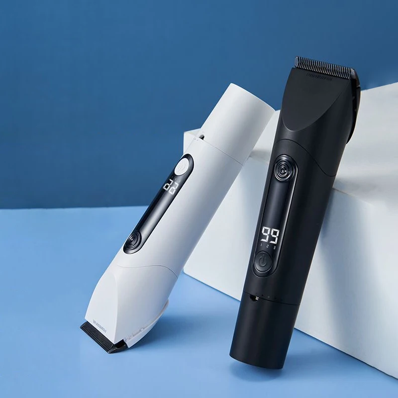 Xiaomi Mijia Electric Hair Clipper Shaver Men Beard Professional Wireless Rechargeable Titanium Alloy Blade Shavers Trimmers 2