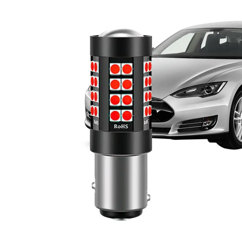 

Tail Light Bulb Strobe Brake Light Bulb With Highlight Lamp Beads 1157 Led Brake Light Bulb 7443 1156 3157 3030 44SMD Light Bulb