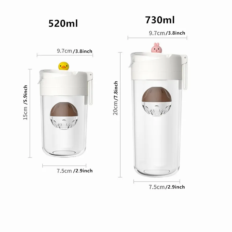 Tea Tumbler With Magnetic Infuser For Loose Leaf Tea And Fruit Water Travel Thermos  Tea Infuser