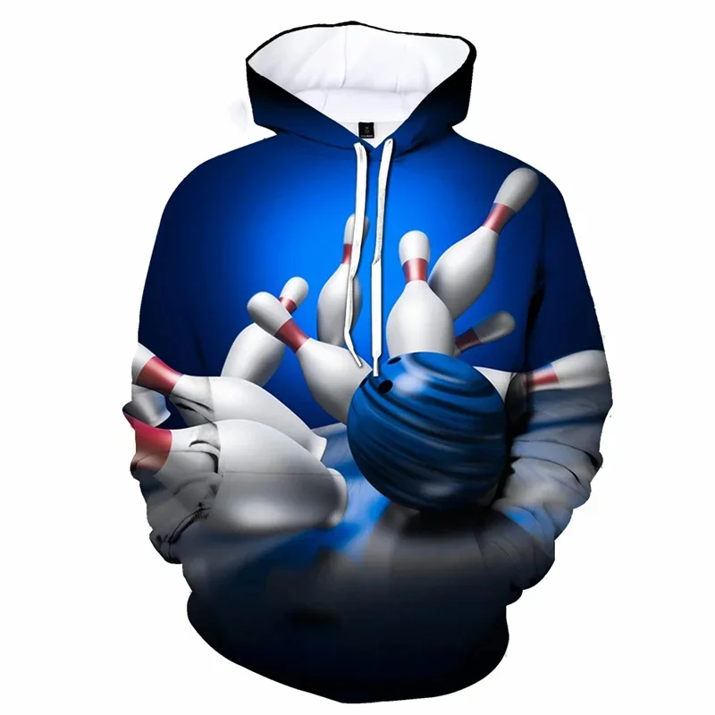 thumbnail image 1 of Sudadera con capucha de bola de bolos con estampado 3D para hombre, sudadera con capucha de manga larga con patrón colorido, sudadera con personalidad, sudadera para niños, ropa deportiva, 1 of 4