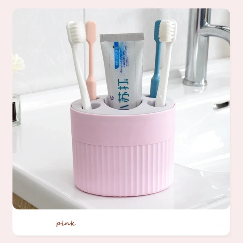 1Pc Toothbrush Toothpaste Holder Case Shaving Makeup Brush Electric Toothbrush Holder Organizer Stand Bathroom Accessories Box