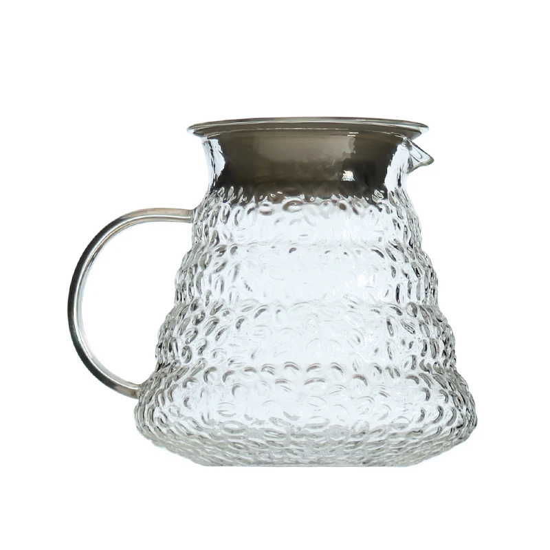 إبريق قهوة زجاج بوروسيليكات مقاوم للحرارة