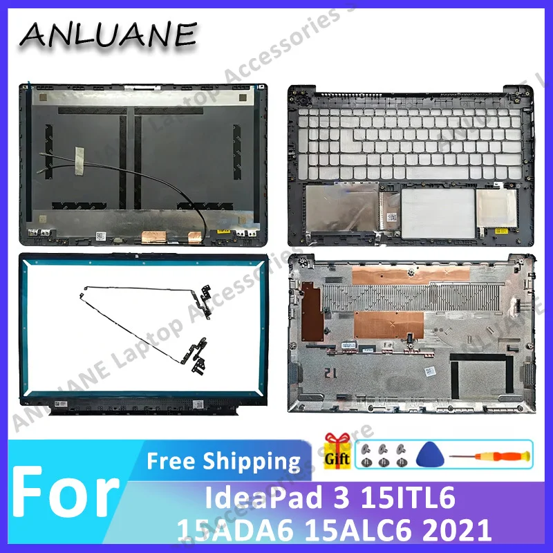 Enhanced Product Title:  
Durable Plastic Laptop Exterior Set with Keyboard and Hinges - 15.6-inch