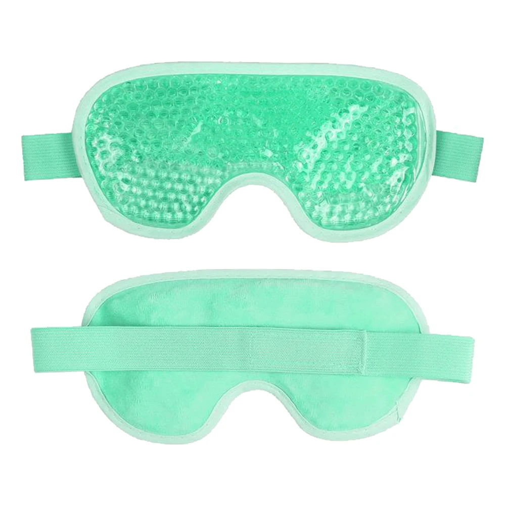 PVC Ice Cool Compress Eye Pack Anti Insomnia Sleep Ice Bag Multifunctional Elastic Soft Adjustable for Sleeping Health Care 6