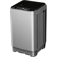 15.6lbs Full-Automatic Washing Machine, Portable Laundry Washer with Drain Pump, 10 Programs 8 Water Levels with LED Display 1
