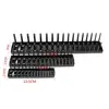 Plastic Sleeve Holder Metric Socket Tray Socket Organizer Metric Holder Tool SAE Home Sleeve Tool Storage Rack Garage Tray 6