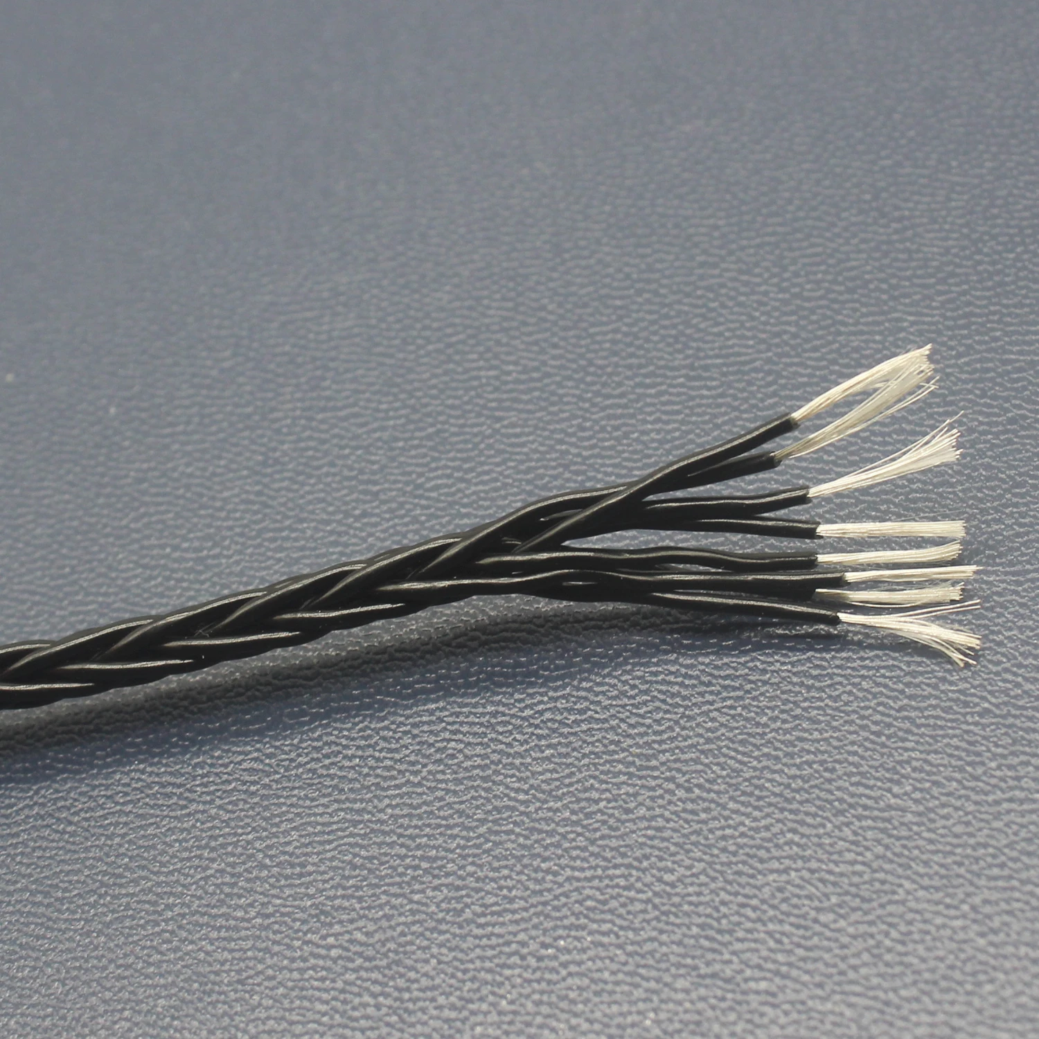 Youkamoo 3.5 mm Cabo de Substituição do Fone de Ouvido Compatível para Hifiman He4xx He400i Núcleo Trançado Prata Chapeado Cabo - Image 3