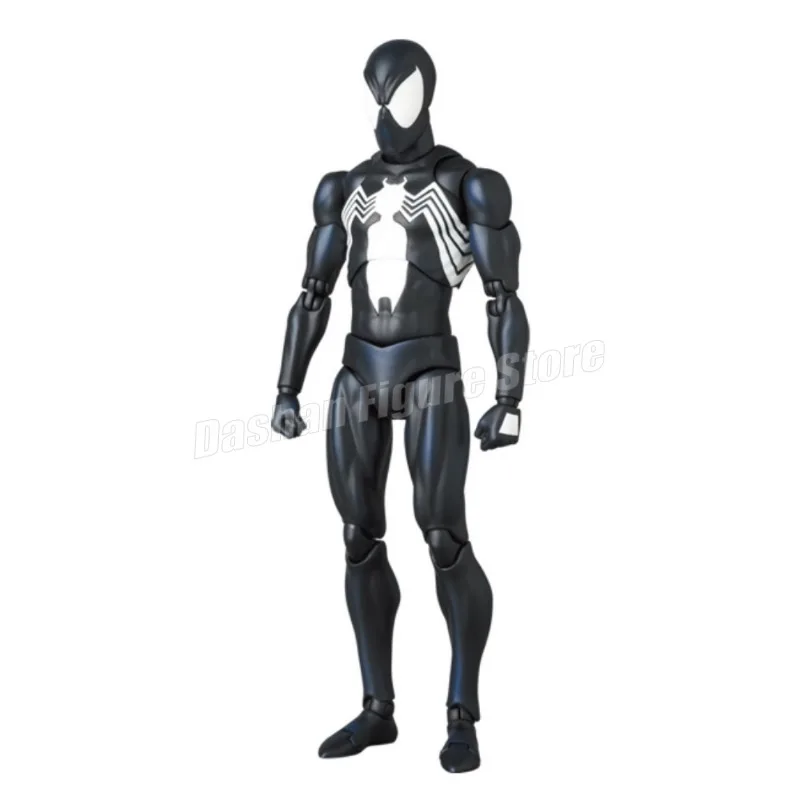 Mafex 147 Black Spider Man Action Figure PVC Collection Decoration