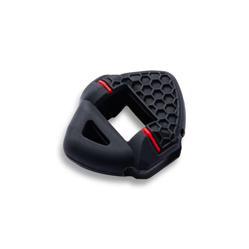 Silicone Motorcycle Key Cover - Durable Rubber Key Shell & Keychain Accessory