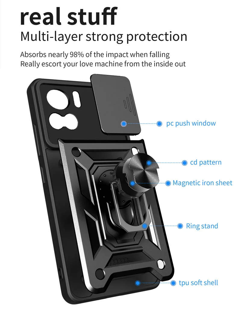 For Motorola Edge 30 Ultra 5G Case Car Magnetic Holder Stand Armor Phone Cases For Moto Edge30 Lite Edge 30 Fusion Neo Cover 5
