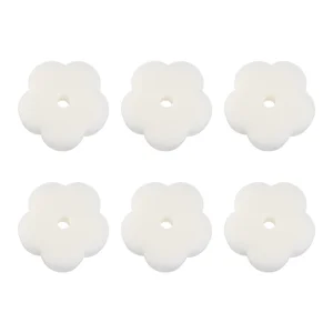 6pcs Oil Absorbing Sponge Flower Shaped Swimming Pool Cleaning Sponge Hot Tub Filter Sponge Oil Sponge Cleaning Tools