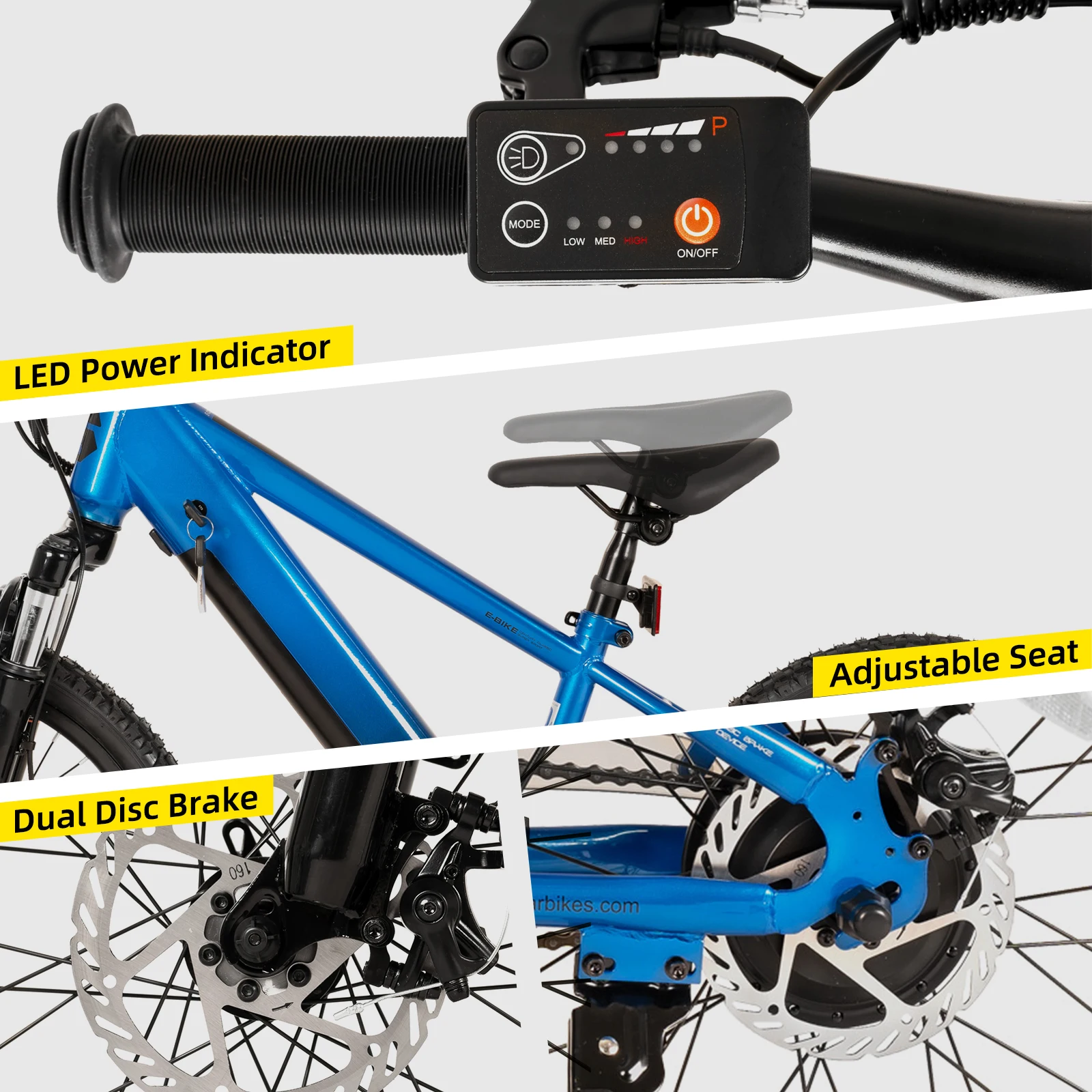 JOYSTAR Kids Electric Bike 6