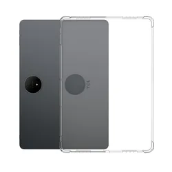 Clear TPU Soft Back Cover with Shockproof Airbags for TCL 9491G (Clear)