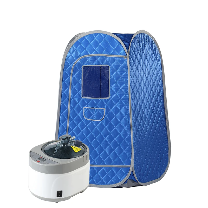 

Portable Steam Sauna Full Body Personal Home Spa Foldable Saunas Tent with 4L & 1500W Steam Generator