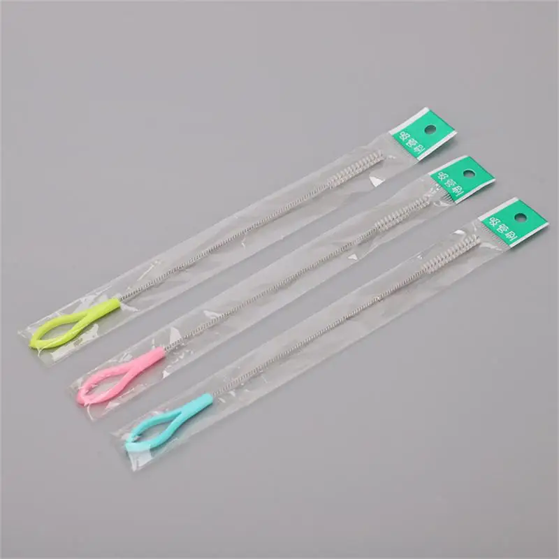 

5/10pcs Nylon Bottle Straw Household Cleaning Brush Set Kitchen Cleaning Brushes Bristle Kit Tube Bottle Straw Washing Cleaner