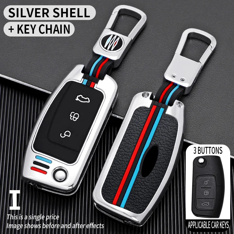 Premium Car Key Case Cover Shell Fob – Sleek Interior Accessory