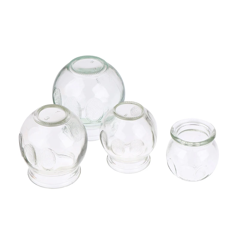 1PC Glass Cupping Cup Professional Medical Chinese Vacuum Cupping Therapy for Massage Slimming Product Health Care Body Relax