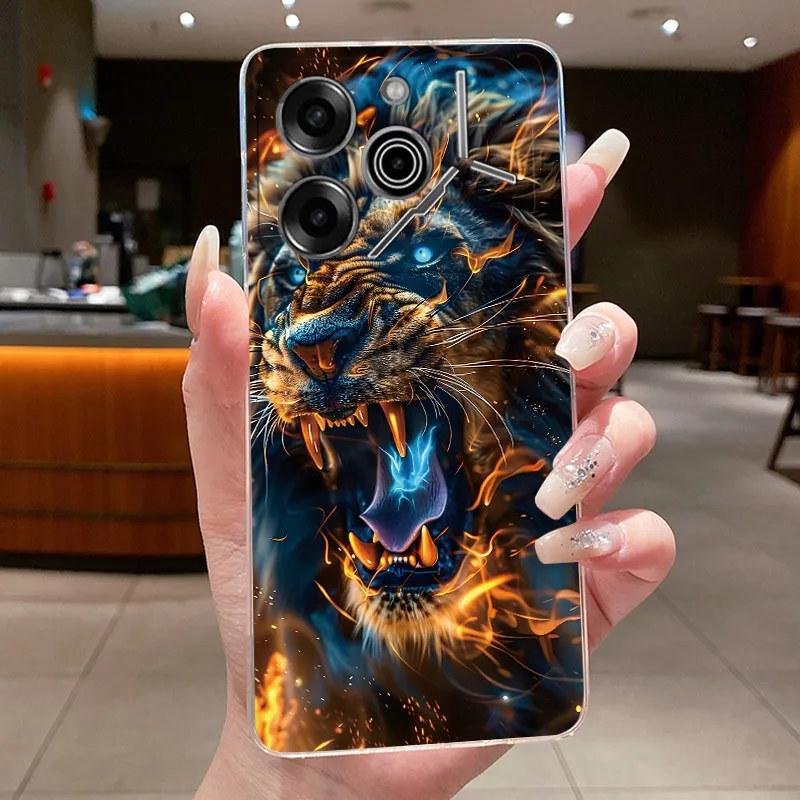 Luxury Dragon Clear Soft Ultra-Thin Slim Phone Case - Cute & Cool Design