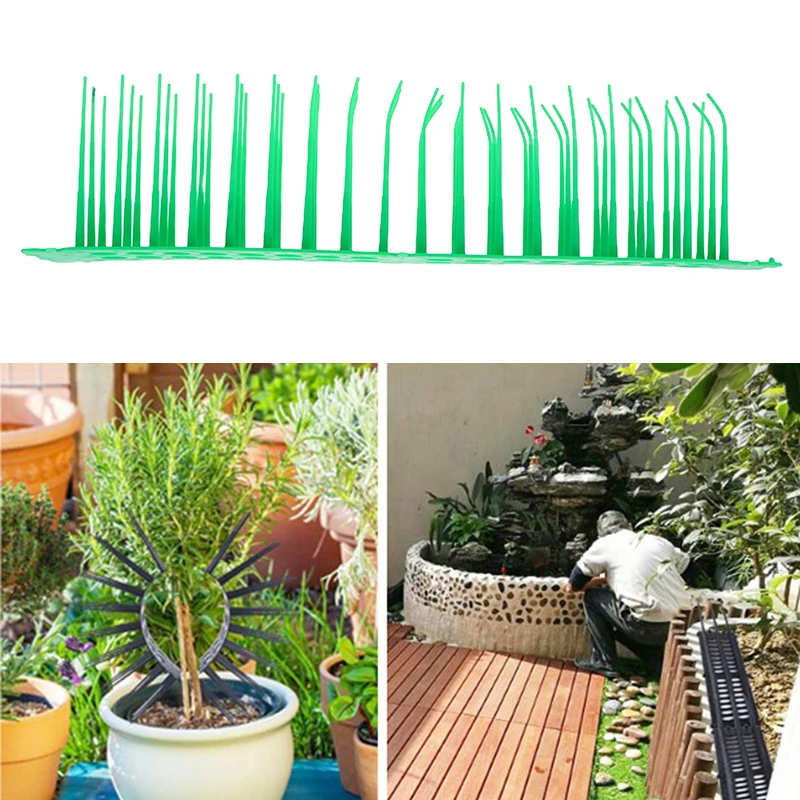 No Harm To Birds Spikes 10cm High Garden Anti Cat Mat Cat Netting Bird