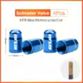 4pcs Blue-Schrader